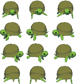 Turtle Sprite Sheet